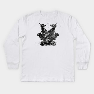 Rorschach inkblot test Kids Long Sleeve T-Shirt